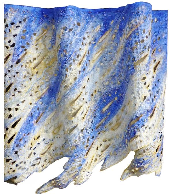 Sea Foam, Mixed Media, 130 x 160 cm, 2012, Lilya Pavlovic-Dear